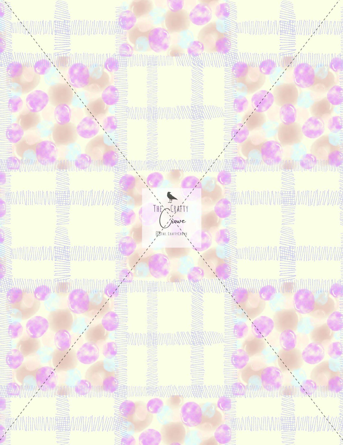 Bubbles and Barbs Seamless Pattern