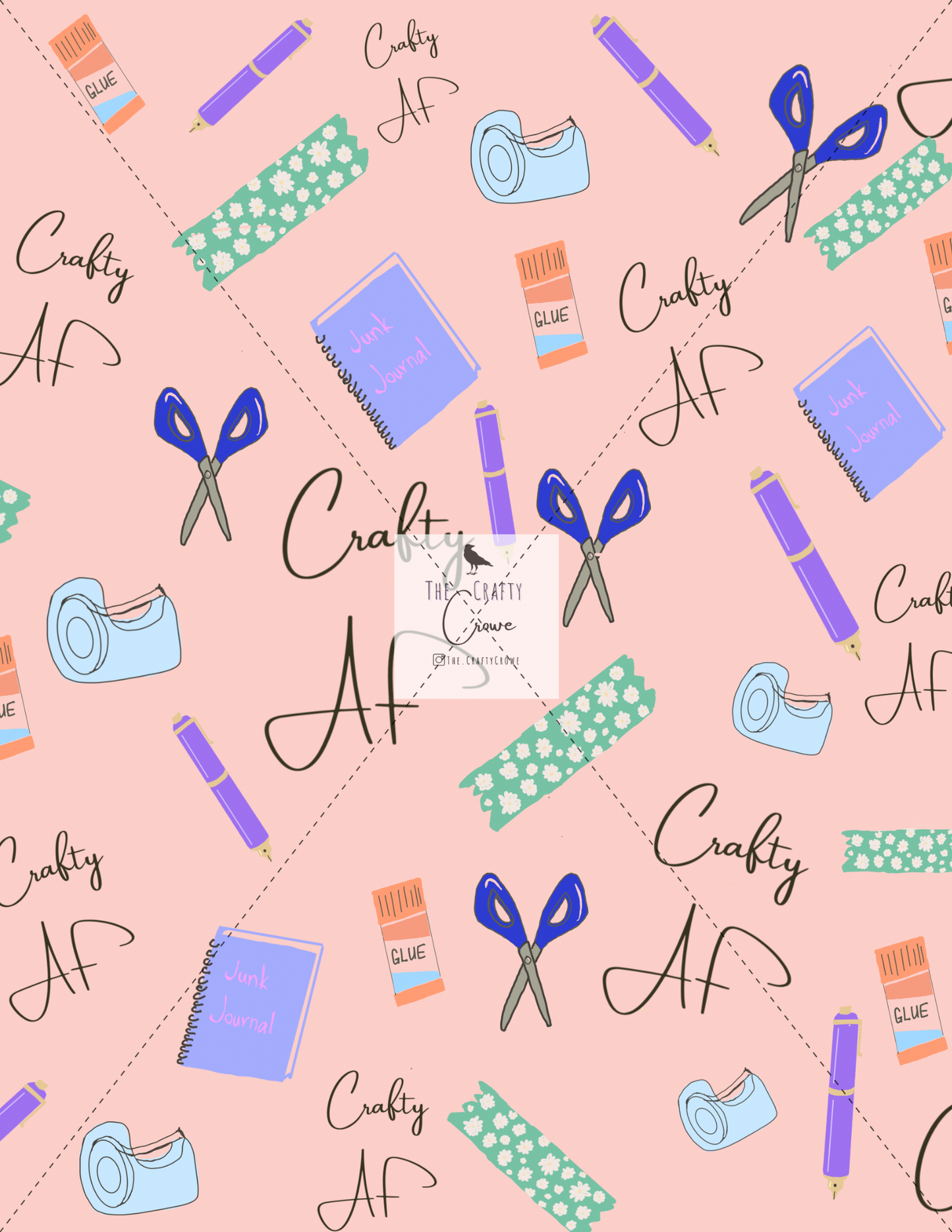 Crafty af Composition Notebook