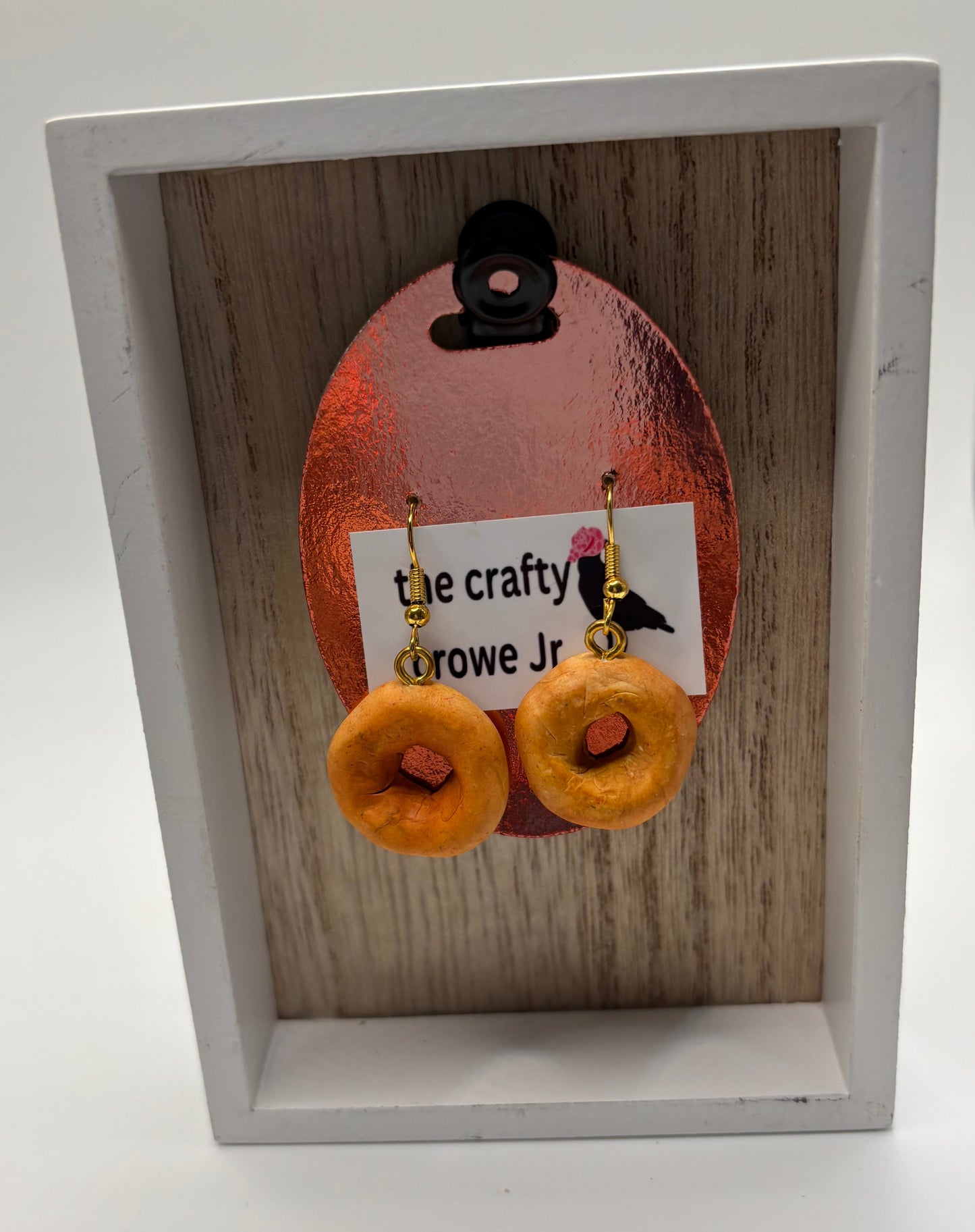 Bagel earrings