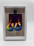 Rainbow Horseshoe Earrings