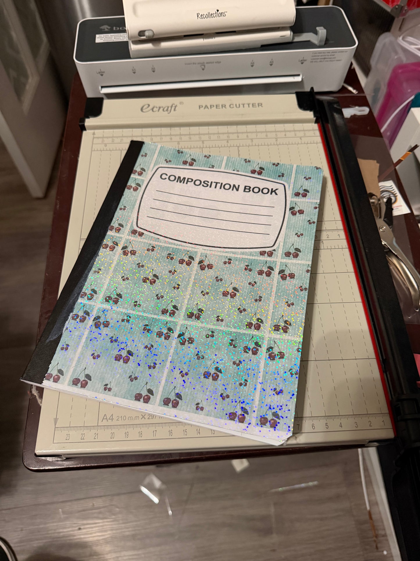 Cherry windows Composition Notebook