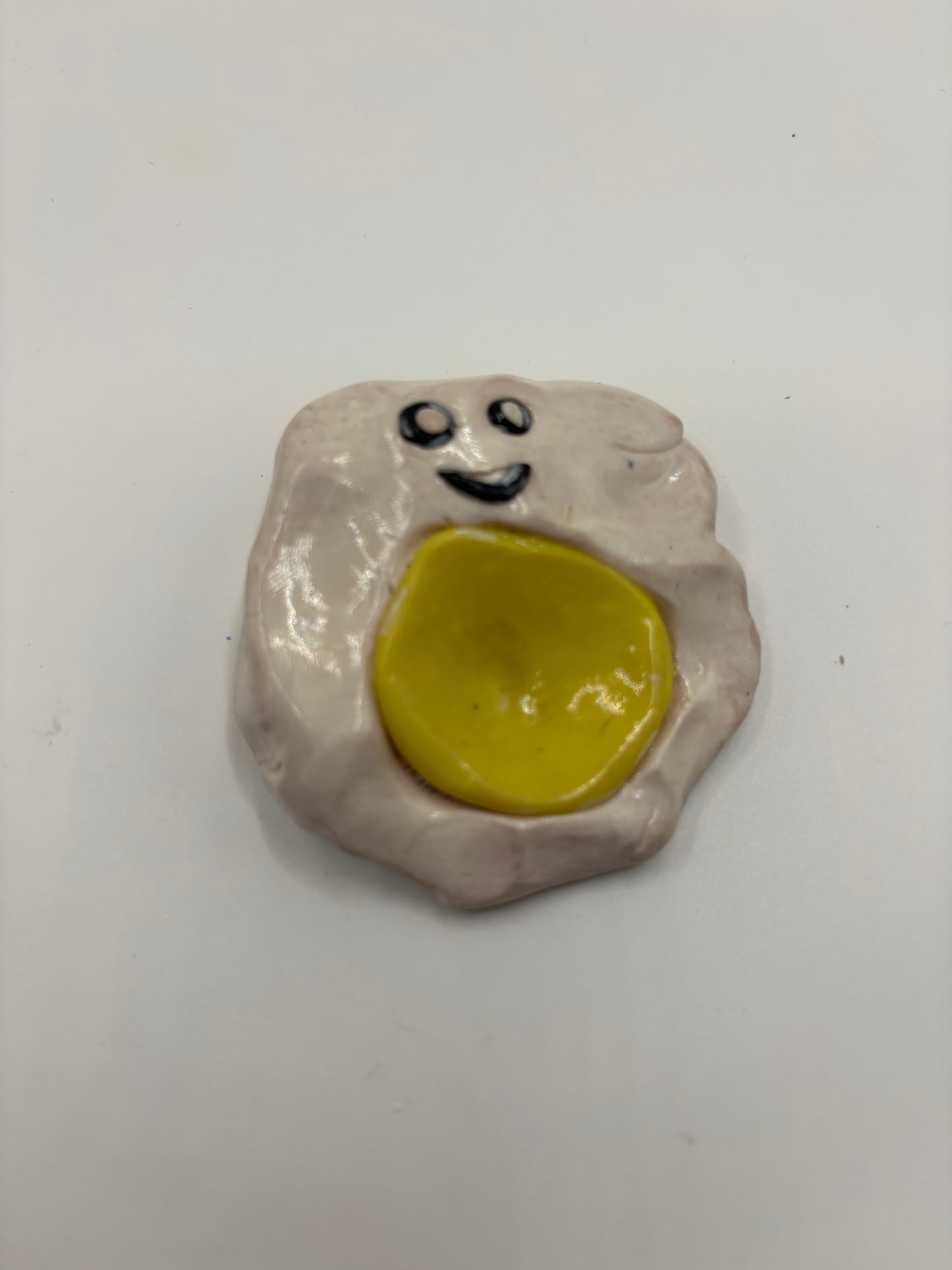 Egg worry  stone