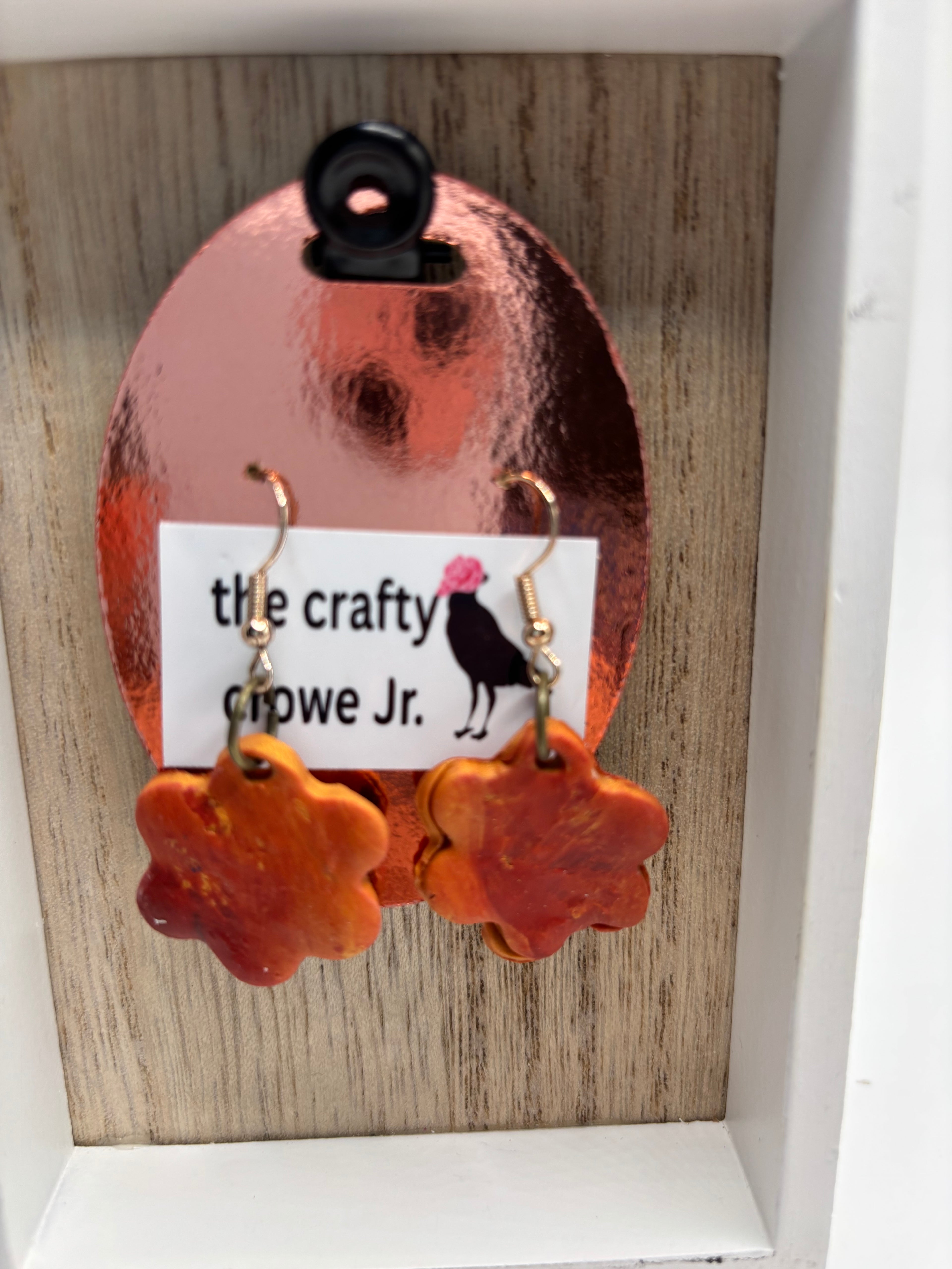 Sunset Flower Earrings