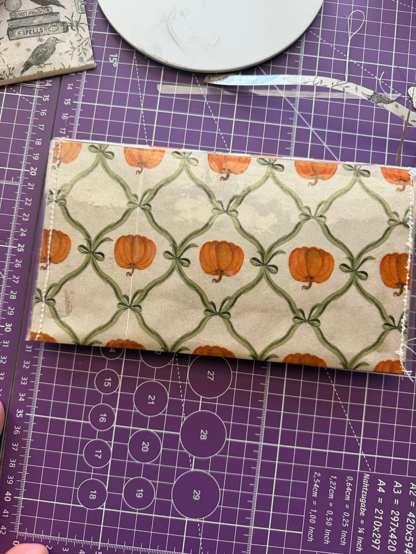 Pumpkin Ephemera/Accessory Pouch