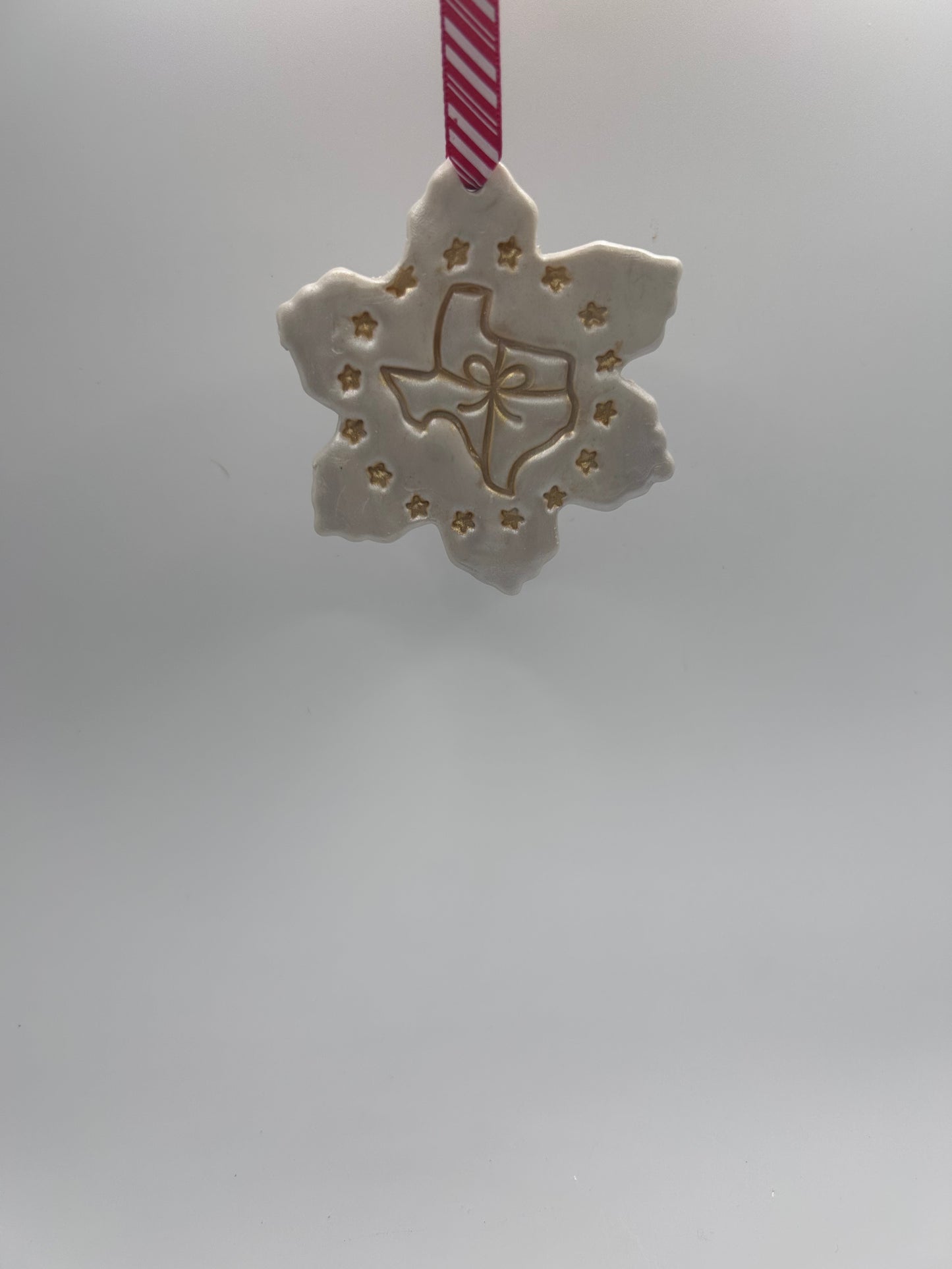 Texas Snowflake Ornaments