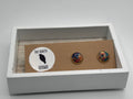 Multicolor Button Studs