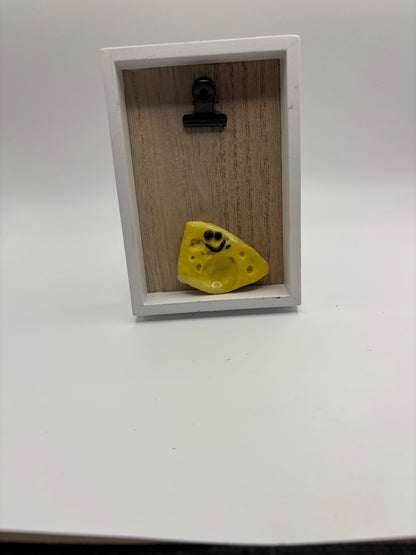 Cheese worry stone