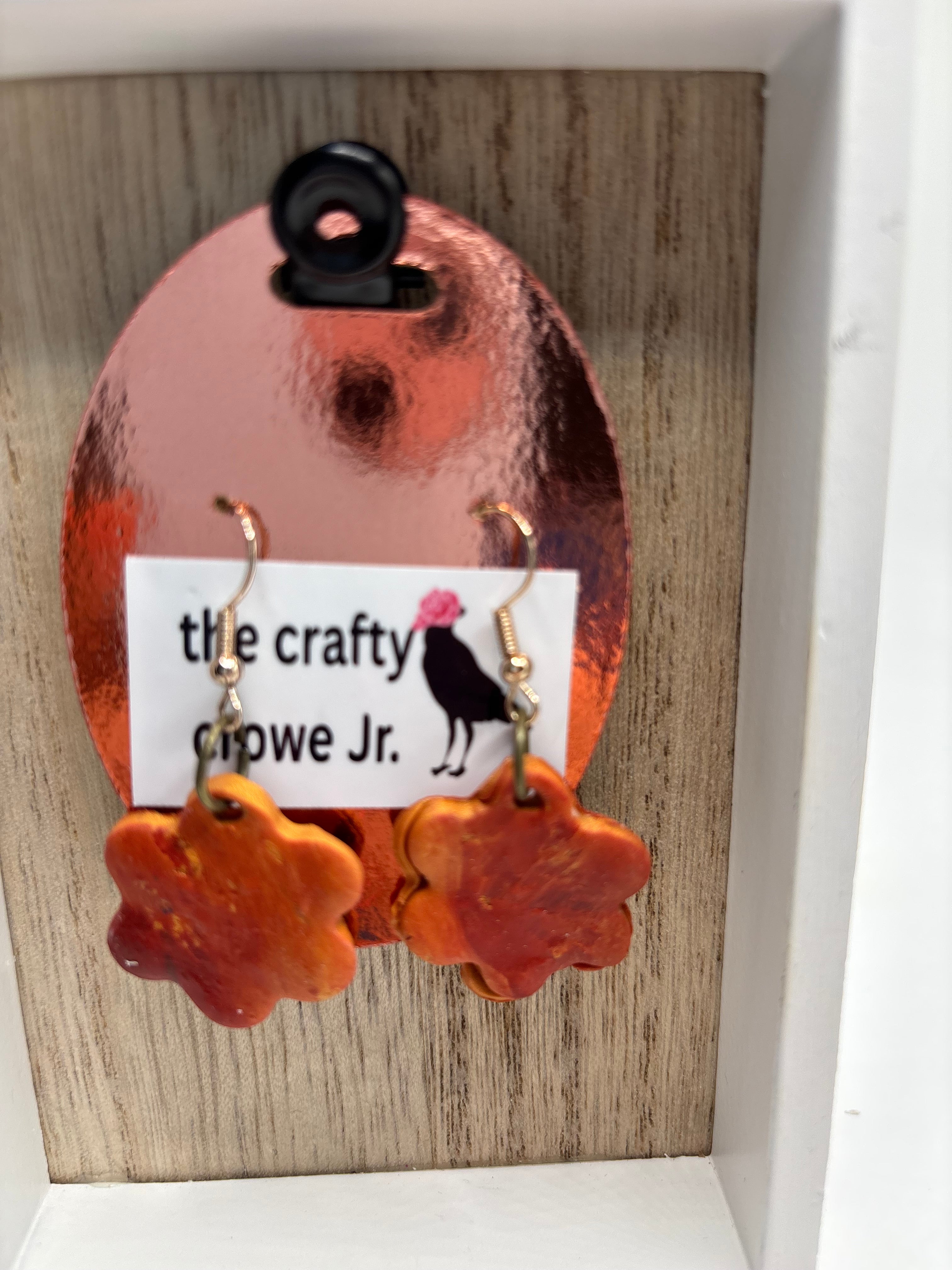 Sunset Flower Earrings