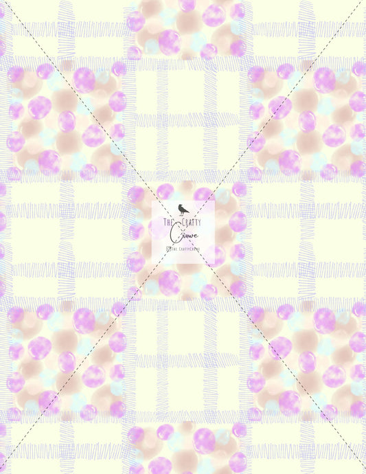 Bubbles and Barbs Seamless Pattern