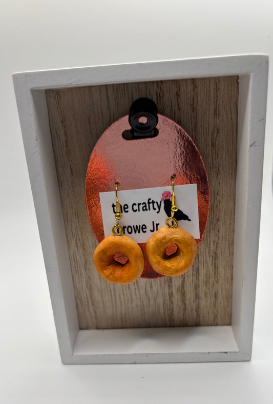 Bagel earrings