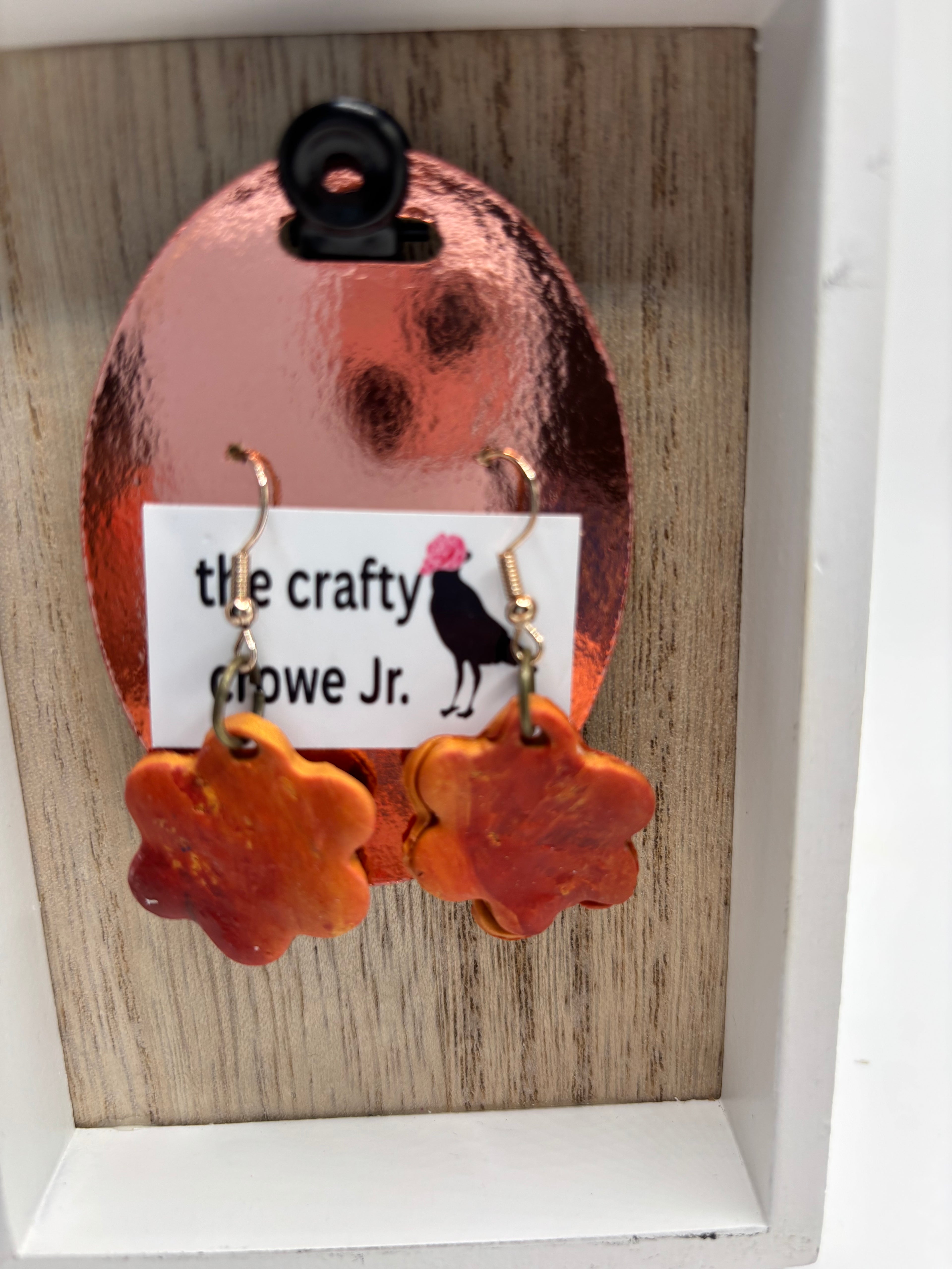 Sunset Flower Earrings