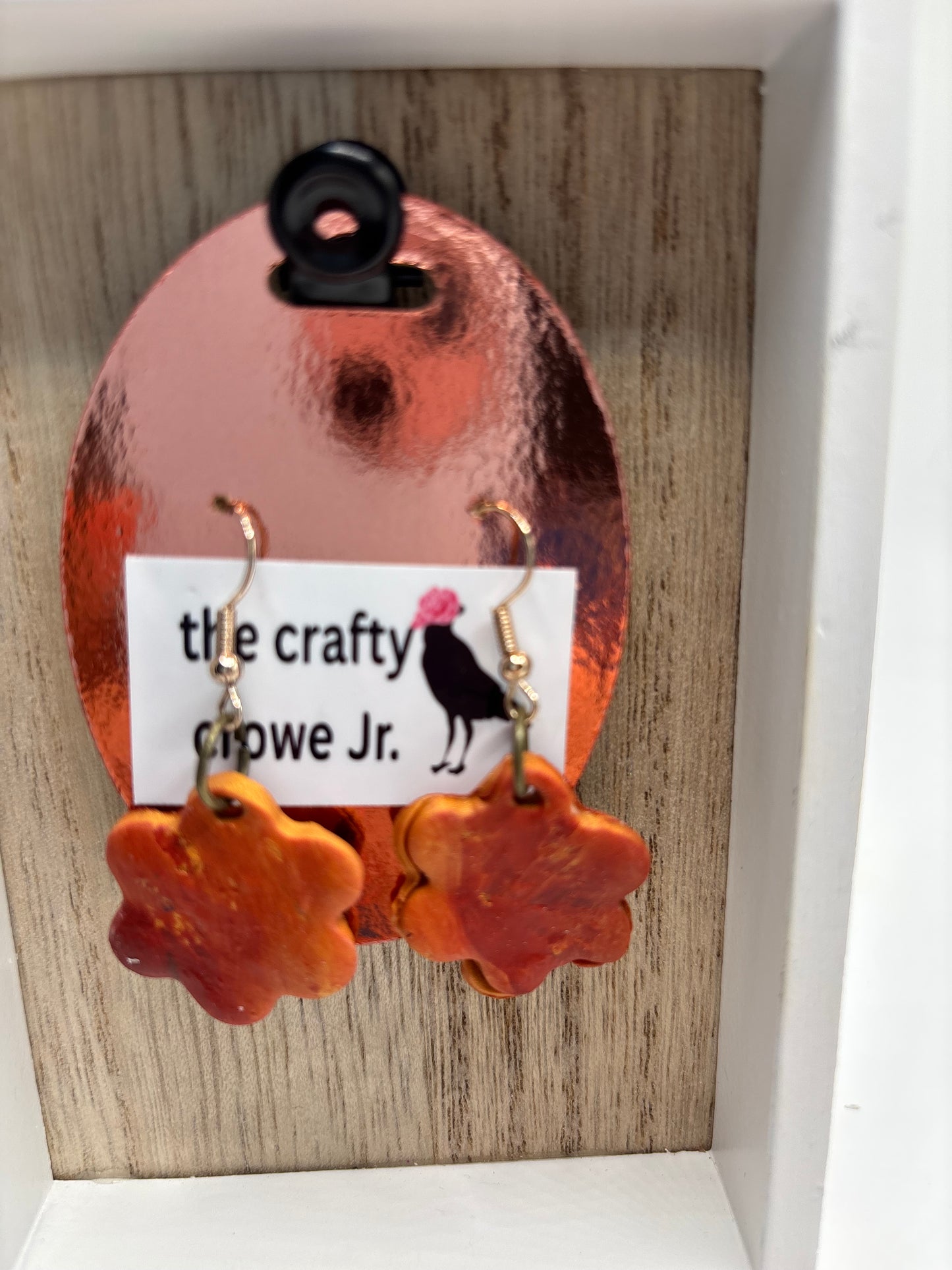 Sunset Flower Earrings