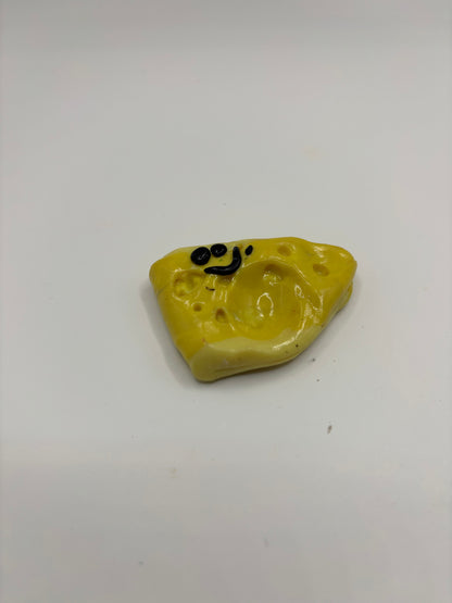 Cheese worry stone