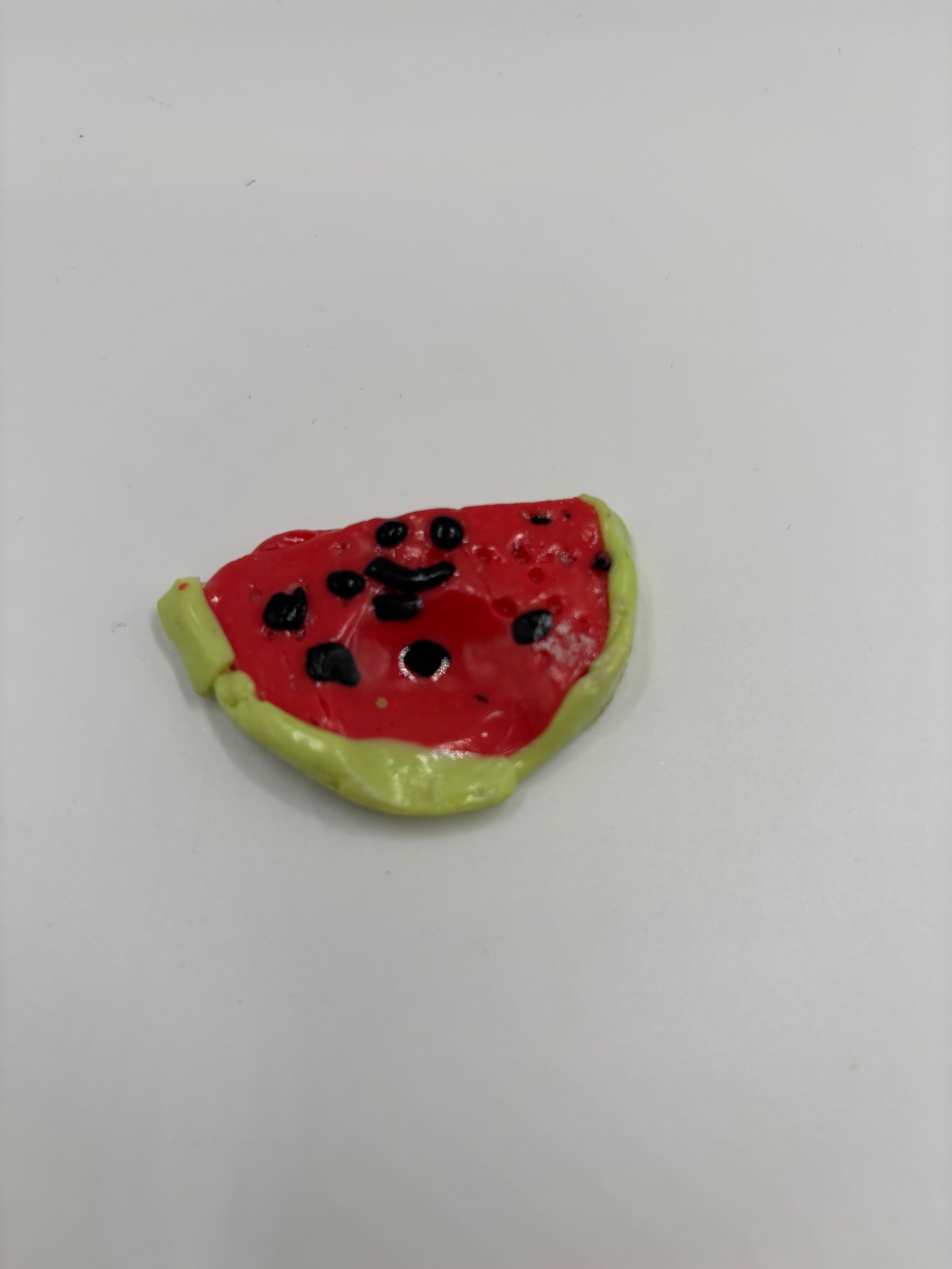 Watermelon worry stone