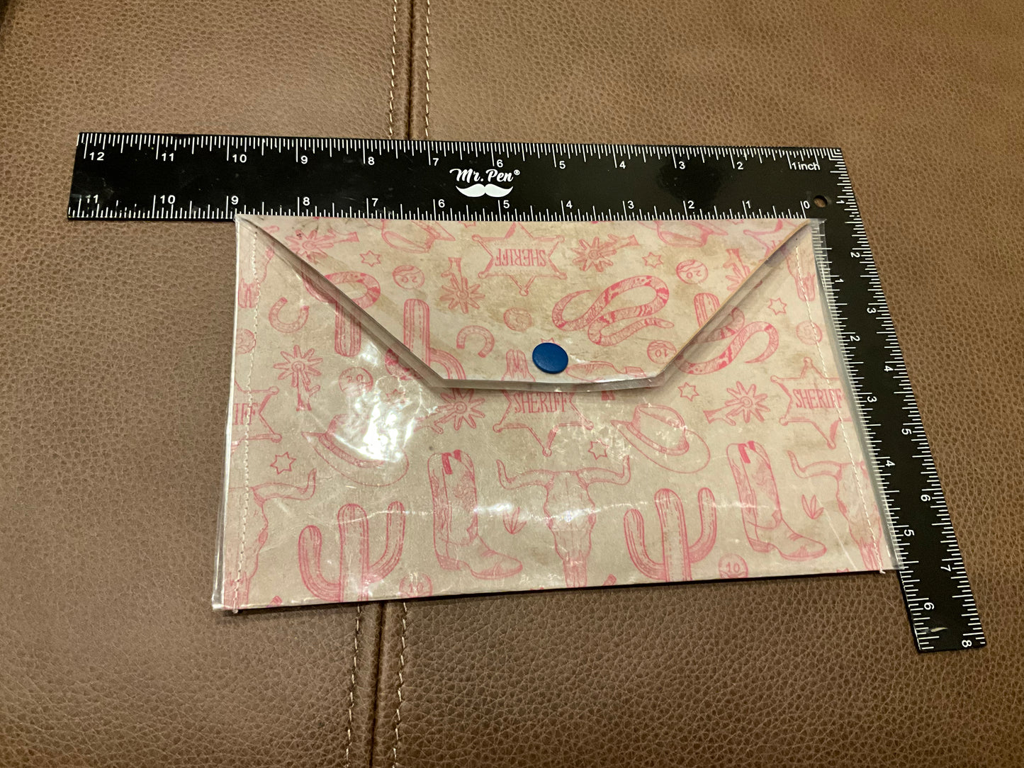 Pink Cowgirl Ephemera/Accessory Pouch