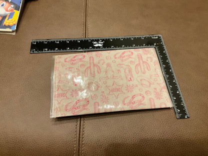 Pink Cowgirl Ephemera/Accessory Pouch