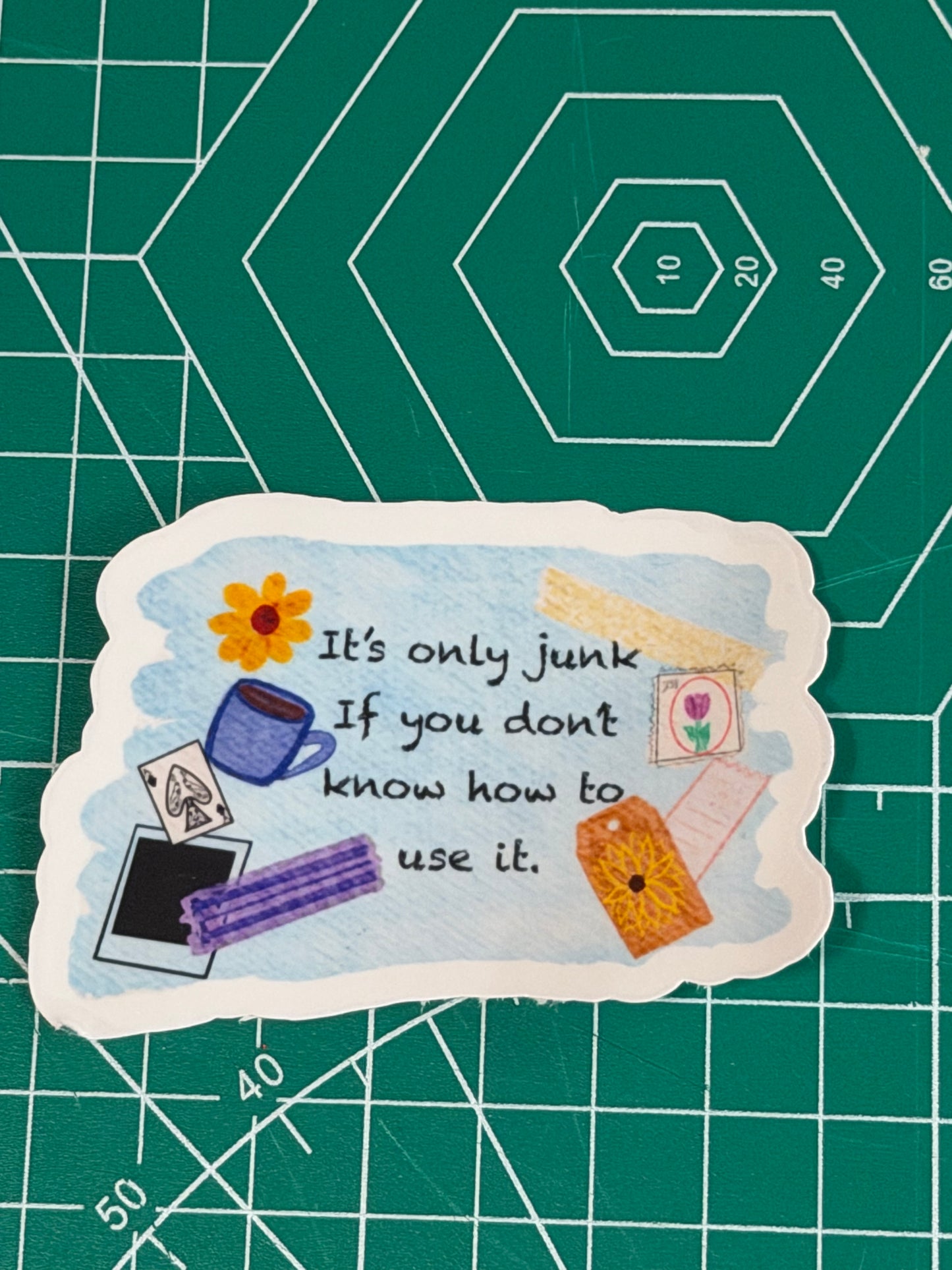 It’s Only Junk 3” Vinyl Sticker