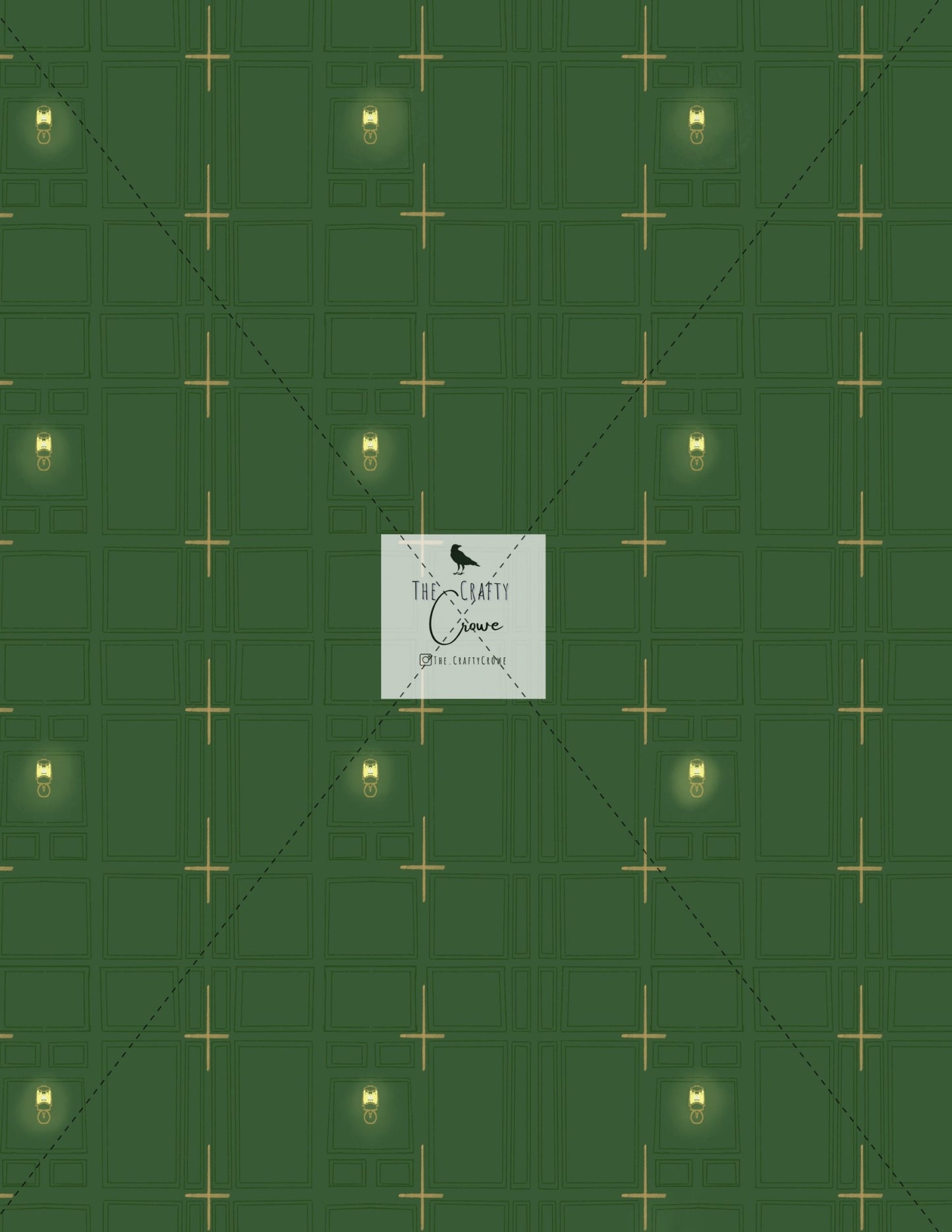 Green and gold composition Notebook
