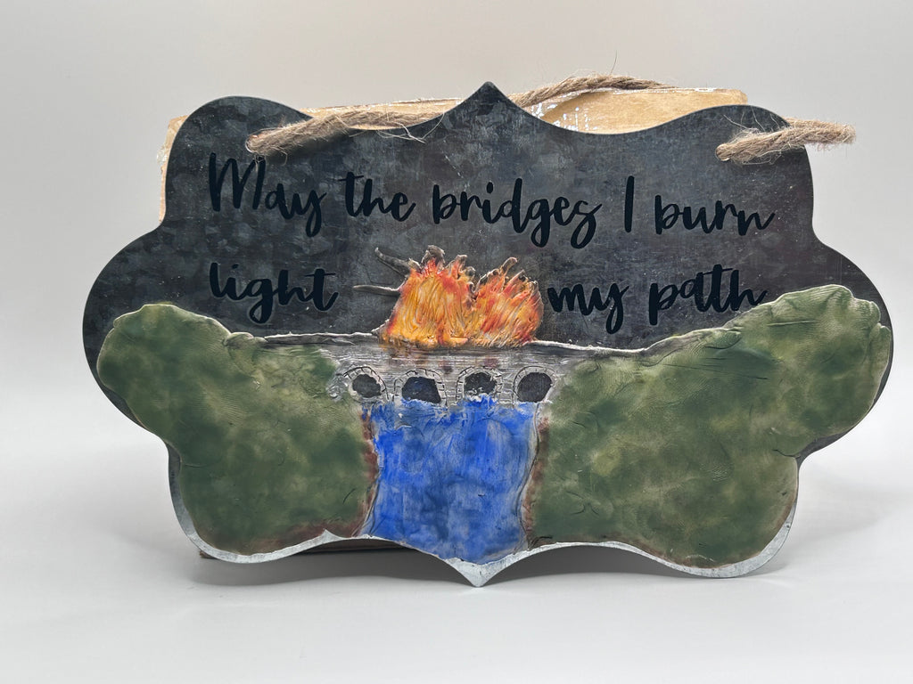 Metal Home Decor Sign