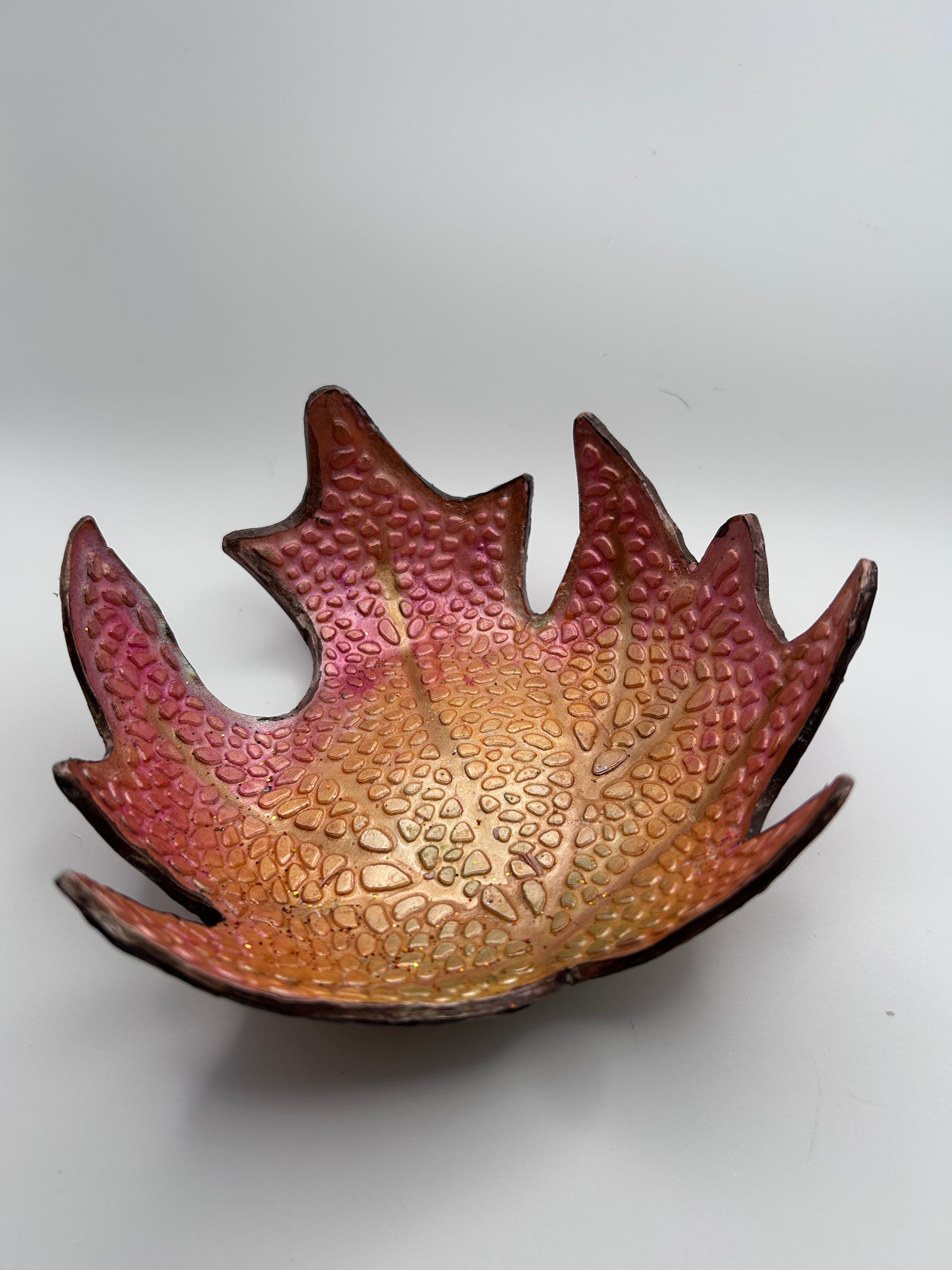 Maple Leaf Trinket Dish