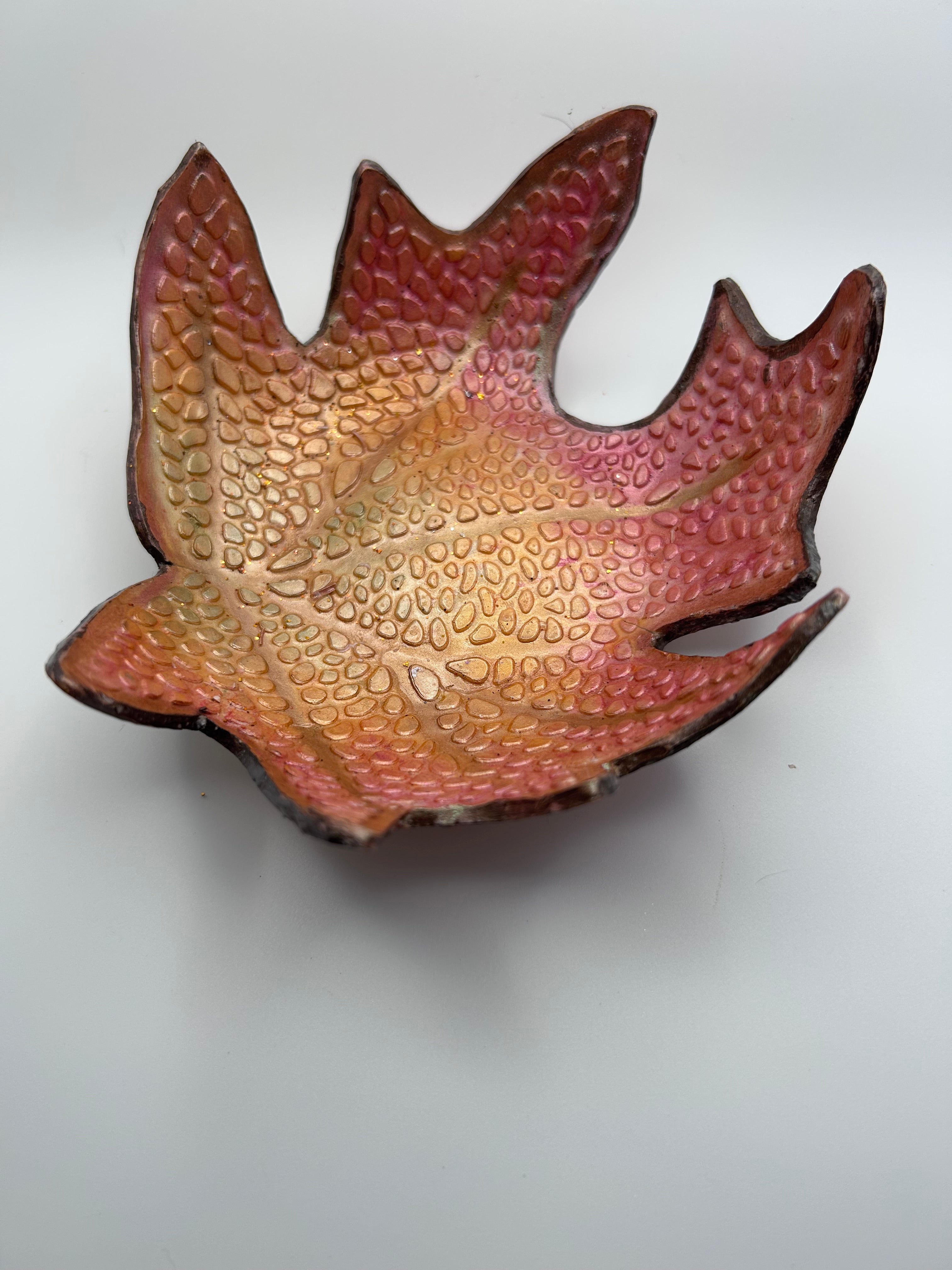 Maple Leaf Trinket Dish