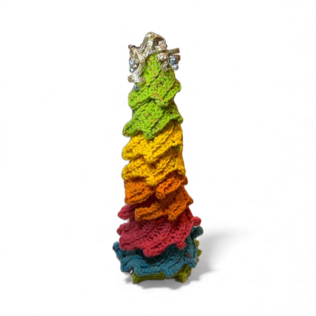 Colorful Crochet Christmas Tree